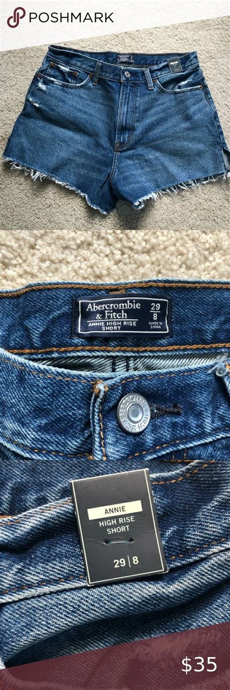 Abercrombie And Fitch Annie High Rise Jean Shorts Abercrombie And Fitch Shorts High Rise