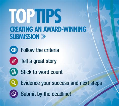 Creating An Award Winning Submission Top Tips College Development