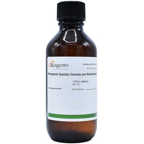 Reagents Nital Etchant 2 Nitric Acid 500ml Volumetric From Cole Parmer