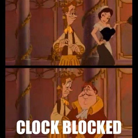 Nobody Likes A Cckblocker Disney Memes Disney Beauty The Beast