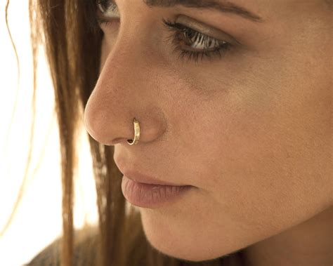 A Personal Favorite From My Etsy Shop Null Nose Ring Gold Nose