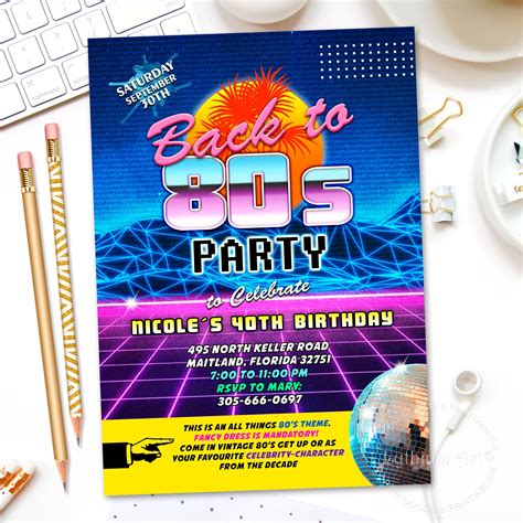 Retro Birthday Parties 80s Theme Party Party Themes Birthday Party