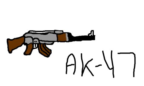 But couldn't provide much details in it. How to draw an ak-47 - Sketchfu - ClipArt Best - ClipArt Best