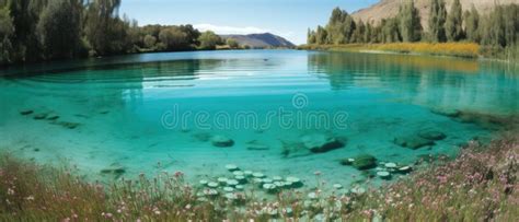 The Photo Of Beauty Of A Lake Stock Illustration Illustration Of
