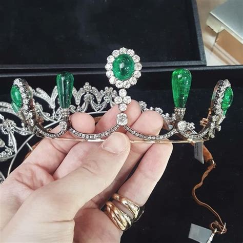 A Different Image Of The Emerald Tiara Seen In The Previous Pin The
