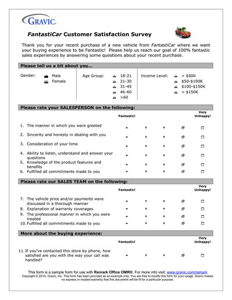 Customer Satisfaction Survey In Word And Pdf Formats