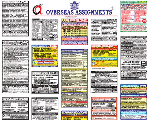 Free Assignment Abroad Times Newspaper Today Pdf