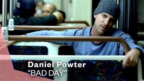 Daniel Powter Bad Day Official Music Video Warner Vault In 2021 Daniel Powter Bad Day