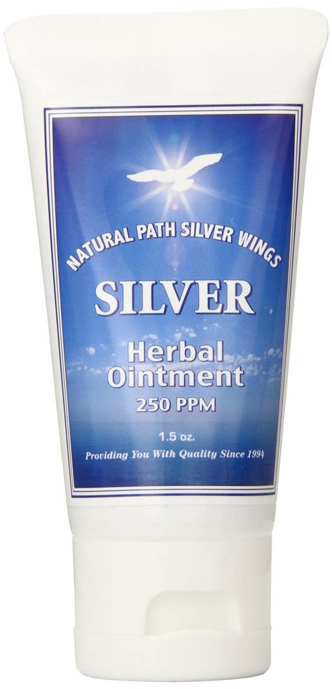 Natural Path Silver Wings Silver Herbal Ointment Fluid Ounce See