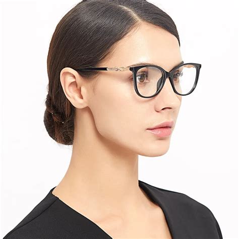 2019 Women Trend Elegant Luxury Rhinestone High Quality Eyewear Frames Brand Optical Eyeglasses