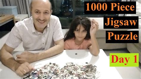 1000 Piece Jigsaw Puzzle Challenge Day 1 Youtube