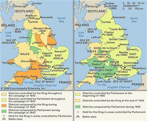 English Civil Wars Causes Summary Facts Battles And Significance