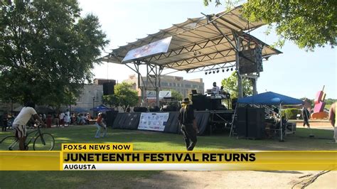 Sixth Annual Juneteenth Festival Returns To Augusta Wfxg