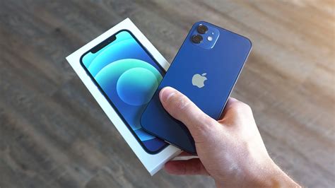 Blue Iphone 12 Unboxing And First Impressions Youtube