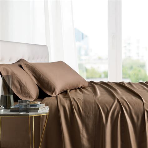 Luxury Bamboo Sheets Super Soft And Cool 100 Bamboo Viscose Bed Sheet