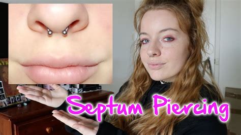 Septum Piercing Two Week Update Healing And Experience Youtube