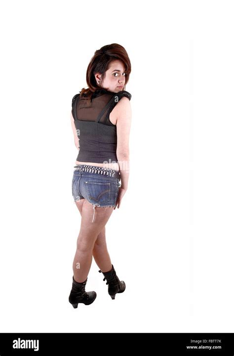 Cute Shorts Teen Cut Out Stock Images And Pictures Alamy