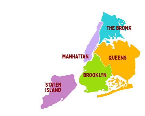 The Five Boroughs Of New York City The Official Guide To New York City
