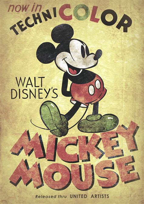 44 Vintage Mickey Mouse Wallpaper Wallpapersafari
