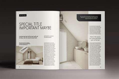 Design Magazine Indesign Template By Luuqas Design