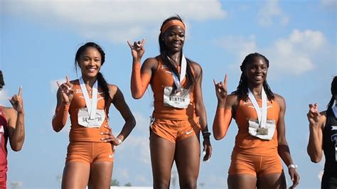 Texas Track Field Big Outdoor Championships Day May