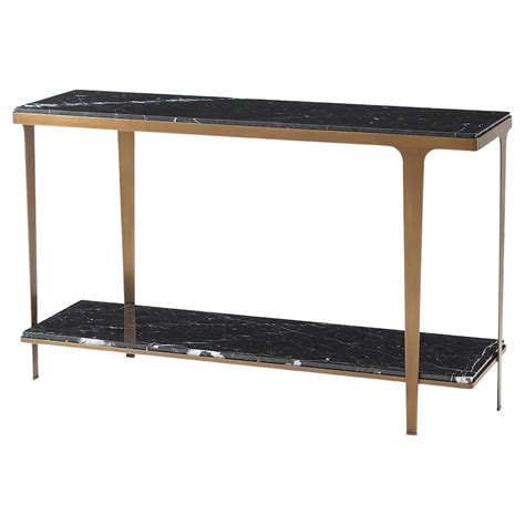 French Art Deco St Anne Marble Top Console At 1stdibs