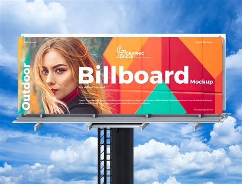Free Advertisement Billboard Mockup Design For Brand Promotion Mockup