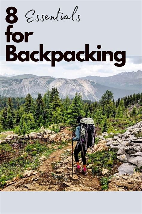 8 Essentials For Backpacking In 2020 Backpacking Backpacking Travel