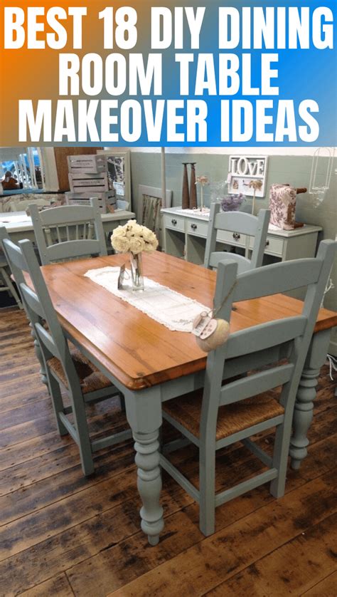 Best 18 Diy Dining Room Table Makeover Ideas 2022
