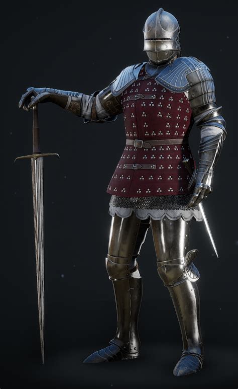 Gothic Knight W Bragandine Knight Armor Armor Concept Medieval Armor
