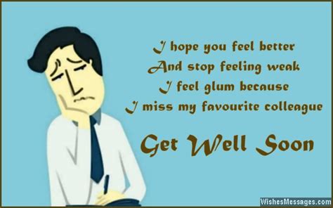 In a similar way, your staff. Get well soon messages for colleagues - WishesMessages.com