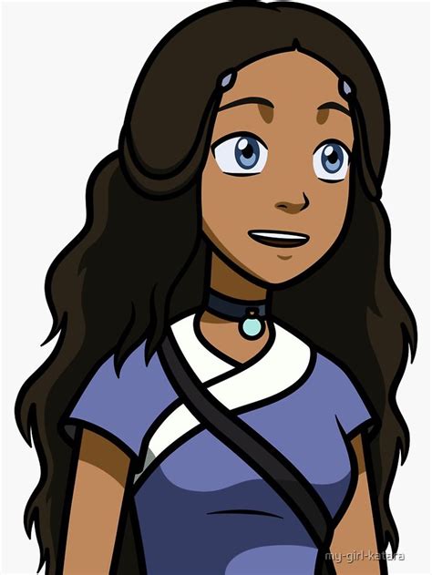 Katara is a fictional character in the nickelodeon animated television series avatar: Pegatina 'Katara' de my-girl-katara en 2020 | Pegatinas ...