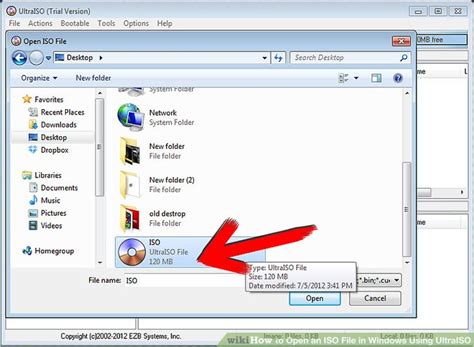 How To Open An Iso File In Windows Using Ultraiso 7 Steps