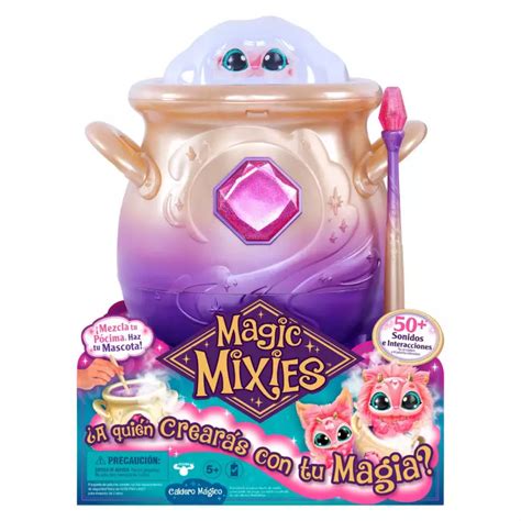 My Magic Mixies Magic Mixies Caldero Mágico Mascota Interactiva Rosa