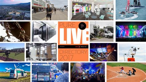 Pure Live 2017 Will Highlight 33 Sport And Show Events Live Productiontv