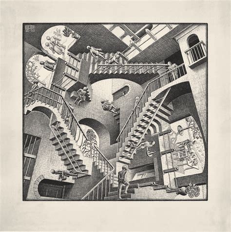 Master Of Illusion Mc Escher Gets A Brooklyn Retrospective