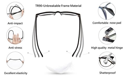 Blue Light Blocking Glasses For Tv Phone Computer Gaming Screen Men And Women Tr90 Frame Anti