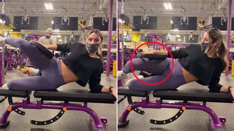 Tiktok Video Captures Moment Us Woman Spots Mans Creepy Behaviour In Gym Mirror 7news