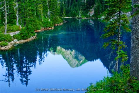 Reflecting Mountains Near Brunswick Lake 2 Photos Taken On Flickr