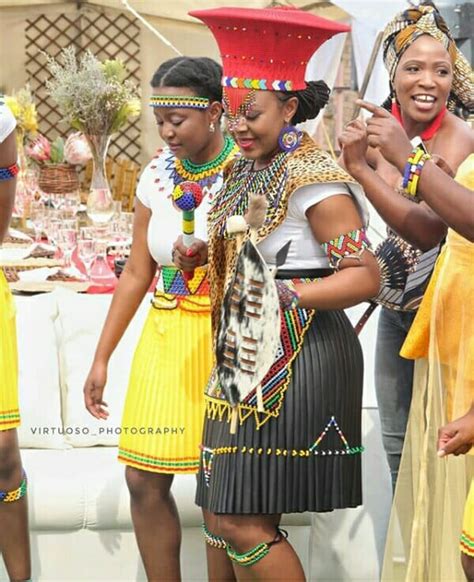 Clipkulture Zulu Makoti In Imvunulo Traditional Wedding Attire