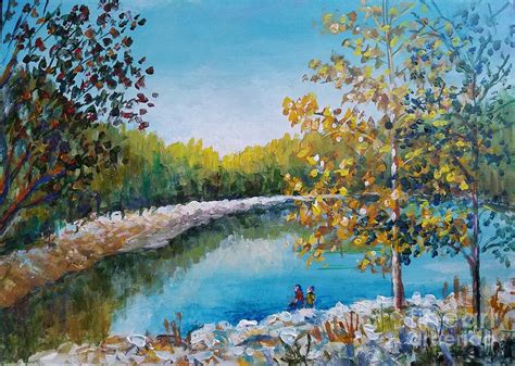Ataturk Arboretum Painting By Lou Ann Bagnall Fine Art America
