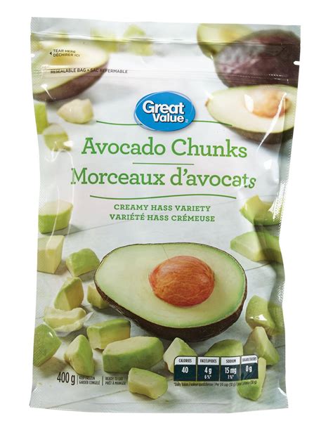 Great Value Avocado Chunks Walmart Canada
