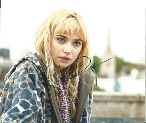 Imogen Poots Actress Signed X Photo Good Condition All