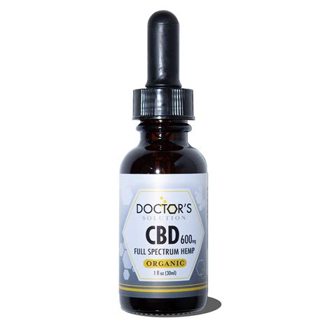 Cbd Oil 600mg In Mct Doctors Solutions