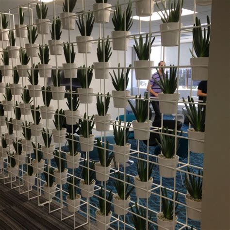 Greenair Brings A New Concept To Office Screening With Plants Designed