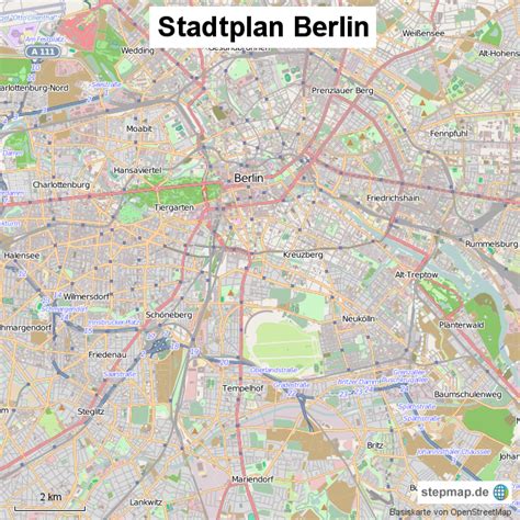 Interaktiver stadtplan, hilfreich zum entdecken der stadt dieser interaktive stadtplan von berlin hilft, den weg zu den sehenswürdigkeiten in der berliner city. Stadtplan Kostenlos Karte