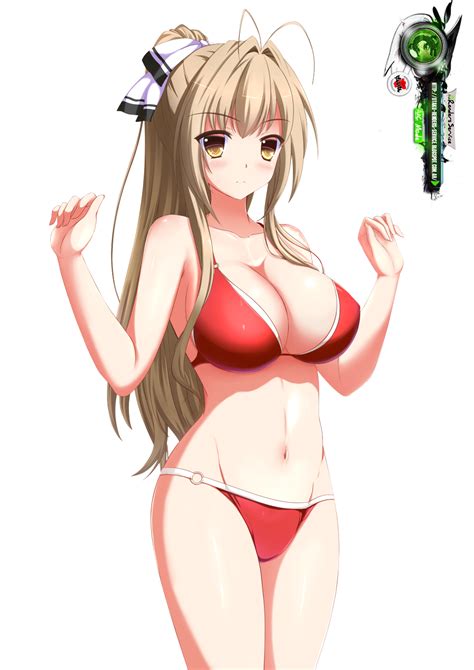 amagi brilliant park sento isuzu moe sexy bikini render ors anime renders