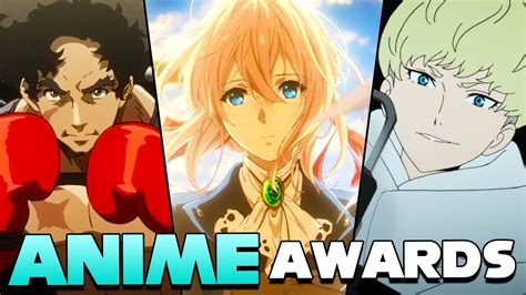 The Best Animes Of 2018 Awards Youtube