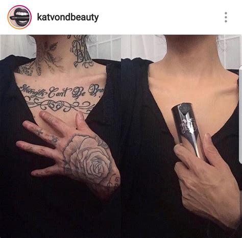 Kat Von D Beauty Cover Tattoo Covering Tattoos With Makeup Kat Von D Tattoos