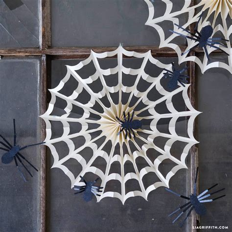 Accordion Spider Web Decorations Lia Griffith